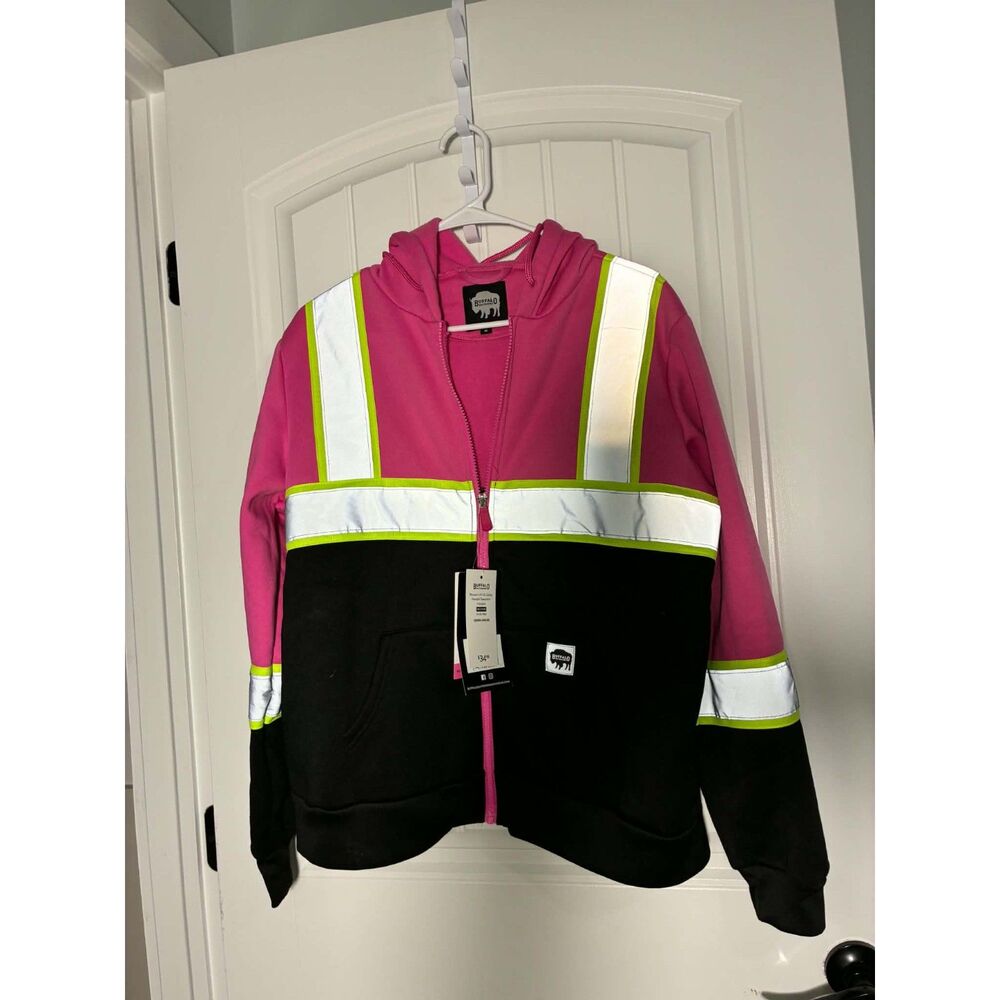 Buffalo Outdoors Ladies Workwear High Vision Safety Medium Jacket